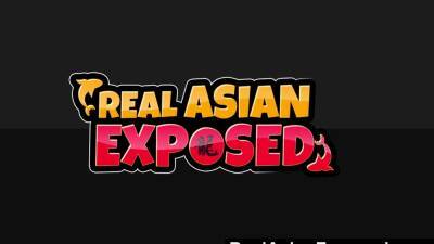 RealAsianExposed Asian Beauty Tinah Star Fucked POV Style - nvdvid.com