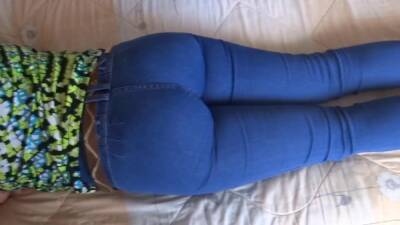 Compilation, my wife showing her ass in jeans and panties - sunporno.com