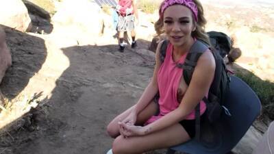 Tiffany - VR BANGERS Horny Tiffany Hiking With Huge Cock - nvdvid.com