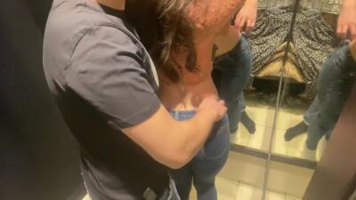 Russian Love Making Video Risky In Shopping Fitting - hclips.com - Russia