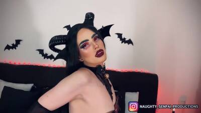 Senpai Teaching Succubus - Halloween Demon Cosplay Special Pmv (goth Girl Blowjob Footjob Facial) - hclips.com