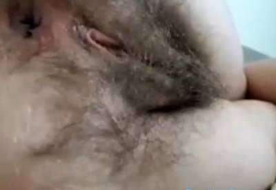 One of the most hairy asshole in the world - nvdvid.com