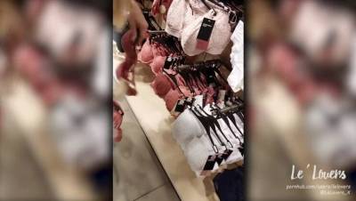 REAL RISKY PUBLIC FUCK & SUCKING DICK IN THE DRESSING ROOM WITH CURTAINS - veryfreeporn.com