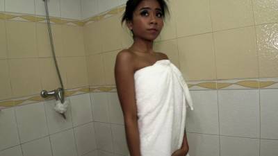 Beautiful Thai stripper with perky tits showering - nvdvid.com - Thailand