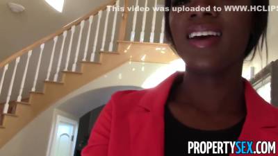 Ana Foxxx - Crazy Hot Black Real Estate Agent Persuaded To Make Sex Video - hclips.com