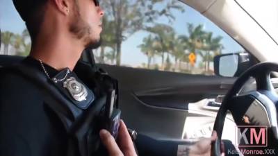 Kelsi Monroe - Cool Cop Arrests Her, Fucks Her And Shoots Cum In Her Face With Kelsi Monroe - hclips.com