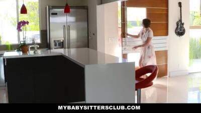 Morgan Lee - Yasmin Scott - MyBabySittersClub - BlindFolded Babysitter Fucks Boss On The Job - veryfreeporn.com