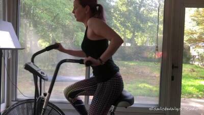 Bunny - Cute Bunny gets fucked hard in the ass during her workout - sunporno.com - Usa