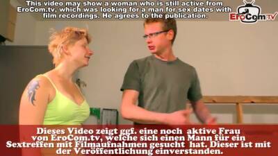 antisocial ugly German couple fuck at home - pornoxo.com - Germany
