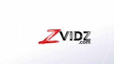 ZVIDZ - Seductive Blonde Girl Trista Rides Her First BBC - nvdvid.com