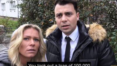 DEBT4k. Cutie doesnt pay money and lets the guy penetrate - nvdvid.com