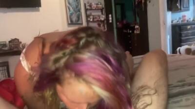 All Mouth Hot She Keeps Sucking While He Cums ( - hclips.com