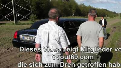 Amateur MMF Threesome for German Mom Mareen with 2 old Guys - nvdvid.com - Germany
