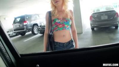 Hot Blonde Teen Hitchhiker Picked up and... - porntry.com