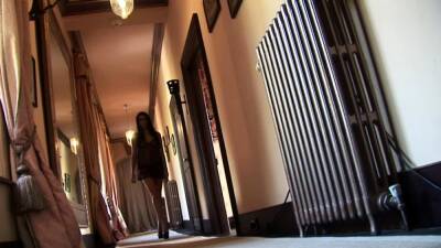 European brunette fucks a massive dick - nvdvid.com