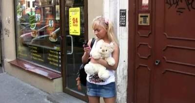 Romantic russian blonde chick gets rear fuck - drtuber.com - Russia