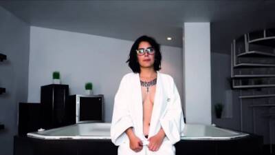 Slutty Latina in glasses wants big dick - drtuber.com - Italy