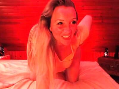 horny tanned blonde fucking on cam - nvdvid.com