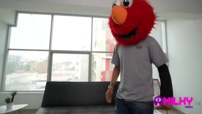 Bunny - Bunny Jazmin And Her First Anal With Creampie...elmo Is Cool - upornia.com