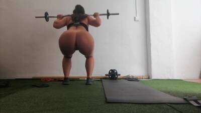 Spying On My Hot Neighbour While She Works Out - hclips.com