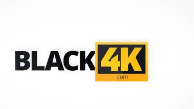 BLACK4K. Card game ends for black guy and blonde - drtuber.com