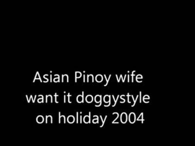 asiatische Pinoy-Frau will es im Urlaub Doggystyle - drtuber.com - Germany - Britain - North Korea