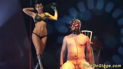 Extreme Fetish Show On Stage - upornia.com