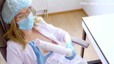 Horny Female Doctor Masturbates During Break - txxx.com