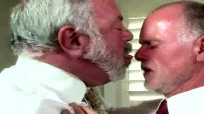Suit StepDaddies Fuck in the Bedroom - nvdvid.com