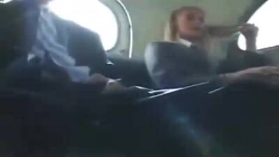 Slutty, blonde schoolgirl, Natalie Norton had fun with a stranger during a long bus ride - sunporno.com