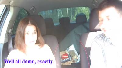Deepthroat In Taxi Russian Milf Womans Reaction To Harassment (alina Tumanova) - txxx.com - Russia