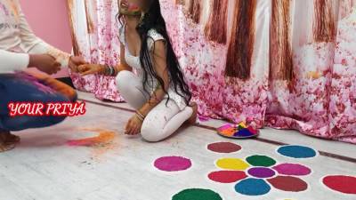 Holi Special - Cousin Brother Fuck Hard Priya In Holi Occasion With Hindi Roleplay - Your Priya - upornia.com
