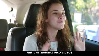 Kinky Teen (Ellie Eilish) Swallows StepDad For A New Car - sexu.com