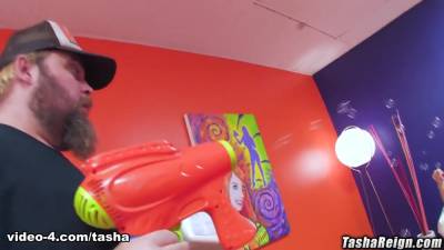 Tasha Reign - BTS Bubbles Party - Tasha Reign - hotmovs.com