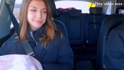 Pick-up In The Car Fucks On Camera And Takes Blowjob From Russian Slut - hotmovs.com - Russia
