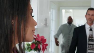 Lela Star And Prince Yashua In Brunette Cheats On Her Husband With A Giant Bolt Of Black And Cums - hotmovs.com