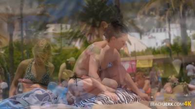 Latvian Hotty - BeachJerk - hclips.com - Latvia