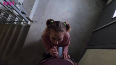 I Promised My Step Sister For A Blowjob That I Would Let Her Go To Friends, Public - hclips.com