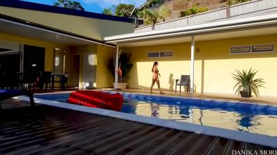 Oil Massage Leads To Rough Anal Sex And Squirt In Outdoor- Danika Mori Vacations - hotmovs.com