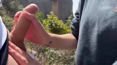 Holly Day - Holly Day In Holyday Trekking - Amateur Spanish Couple Caught Flashing Strangers Fucking In The Nature - hclips.com - Spain