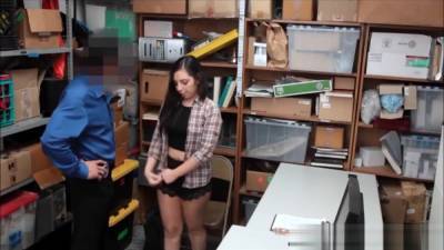 Thick Latina Teen Shoplifter Fucked By Horny Security Guard With Big Dick - hotmovs.com