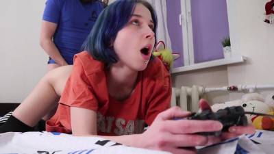 Gamer Girl - Gamer Girl Gets Fucked And Gets Orgasm While She Plays Uncharted - hclips.com