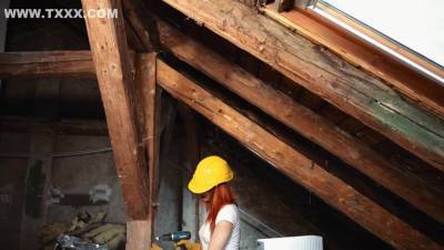 Deep Drill In Miss Daisy Diamond Tight Pussy In Constructions Building - upornia.com