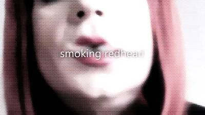 Smoking redhead - drtvid.com