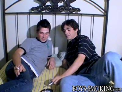Young boys smoking and fucking hardcore - sunporno.com