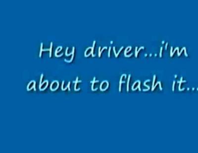Bigcockflasher - Flashing the taxi driver - drtvid.com