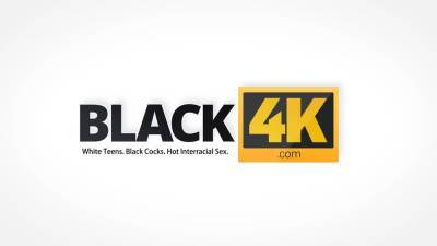 BLACK4K. Alluring babe lures her boss into having an interracial session - hotmovs.com
