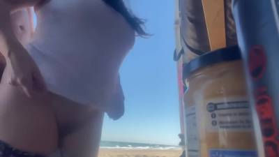 Daddy And Mommy Fuck On The Seashore - hotmovs.com