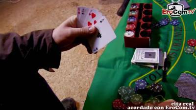 spanish strip poker amateur fuck - txxx.com - Spain