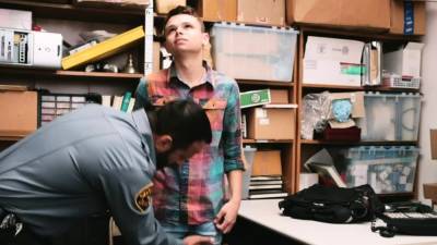 Security Officer Jace Brings Employee Zac Bishop - drtvid.com